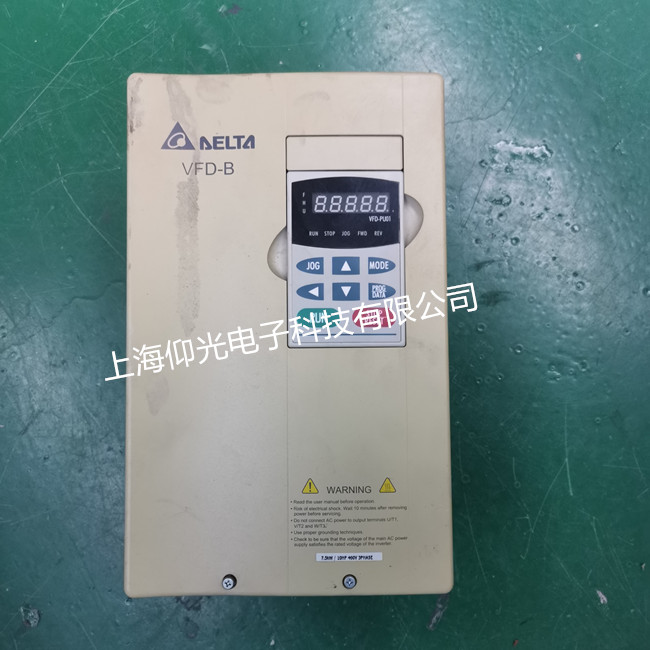 臺達變頻器濾波電解電容器損壞維修?